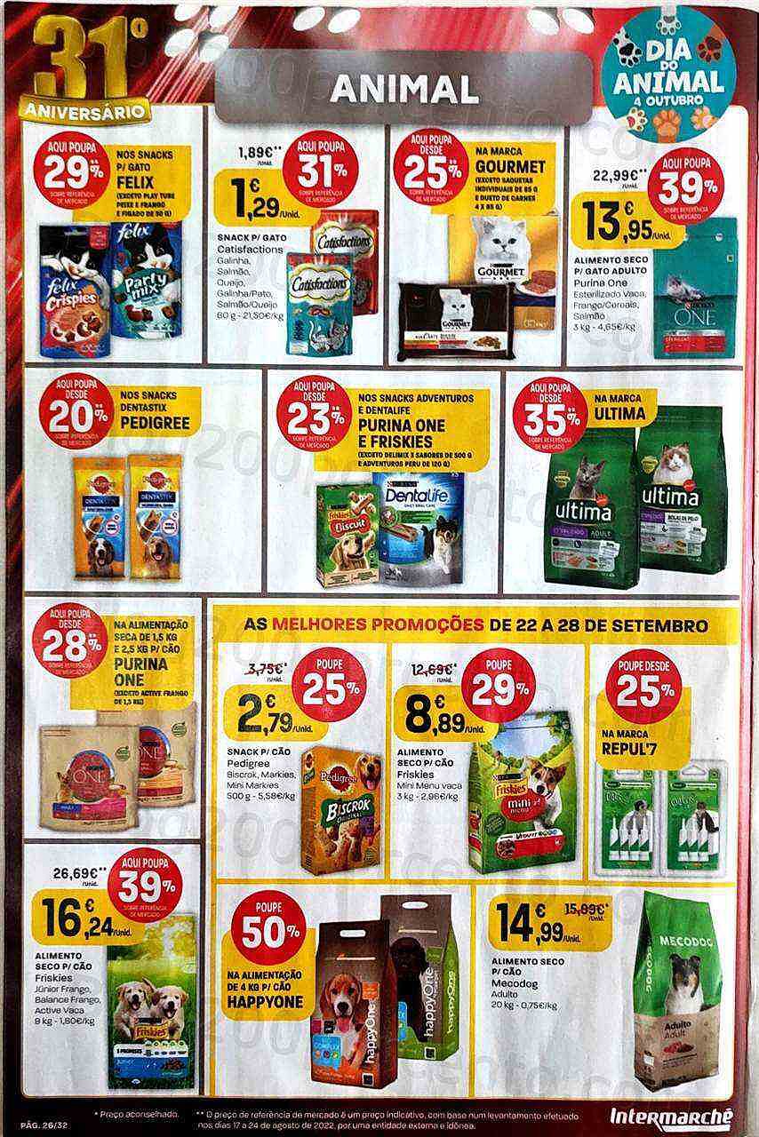 Antevisão Folheto INTERMARCHÉ Super Promoções de 22 a 28 setembro