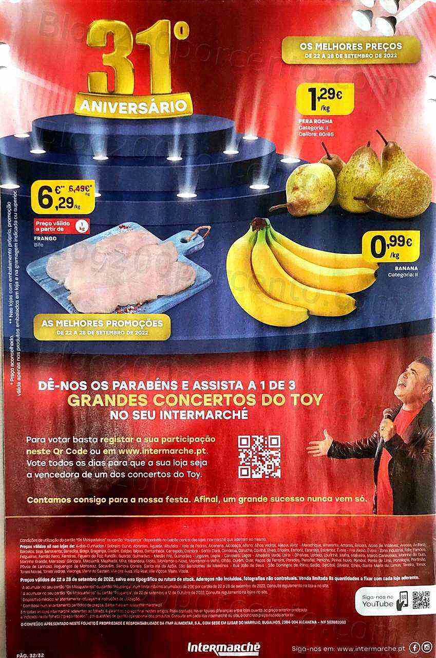Antevisão Folheto INTERMARCHÉ Super Promoções de 22 a 28 setembro