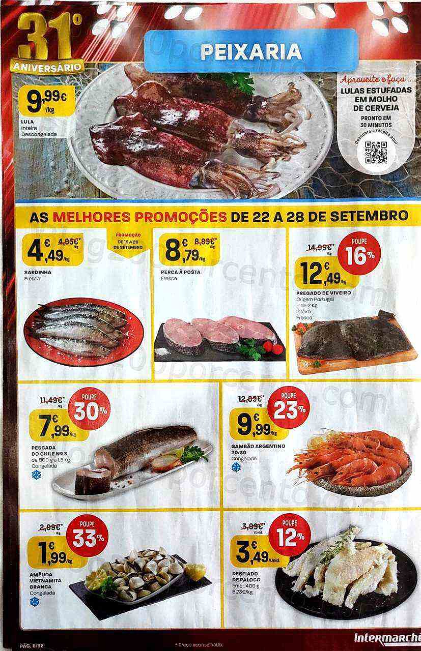 Antevisão Folheto INTERMARCHÉ Super Promoções de 22 a 28 setembro