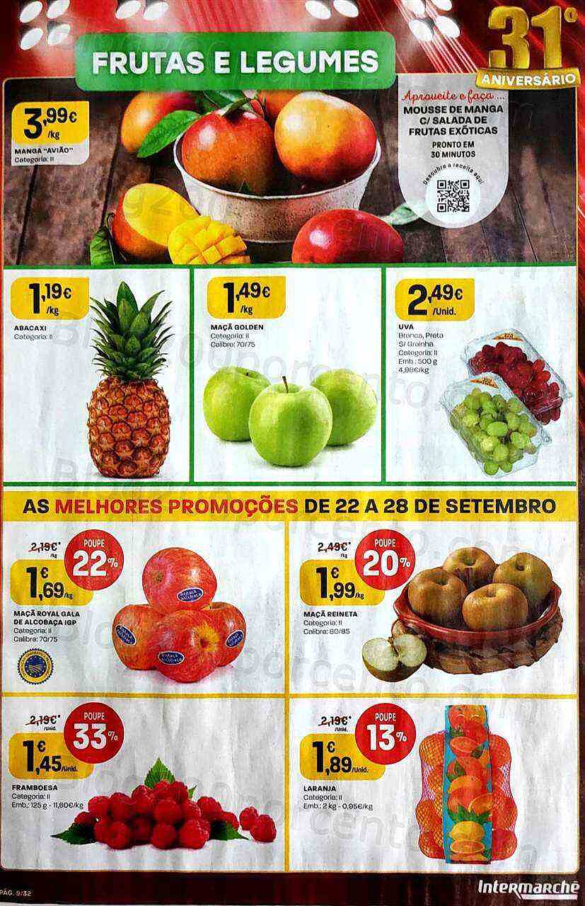 Antevisão Folheto INTERMARCHÉ Super Promoções de 22 a 28 setembro