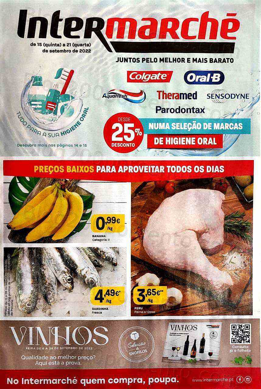 Antevisão Folheto INTERMARCHÉ Contact Promoções de 15 a 21 setembro