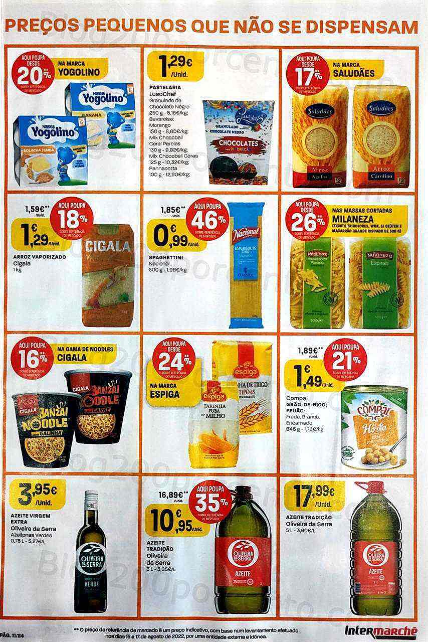 Antevisão Folheto INTERMARCHÉ Contact Promoções de 15 a 21 setembro