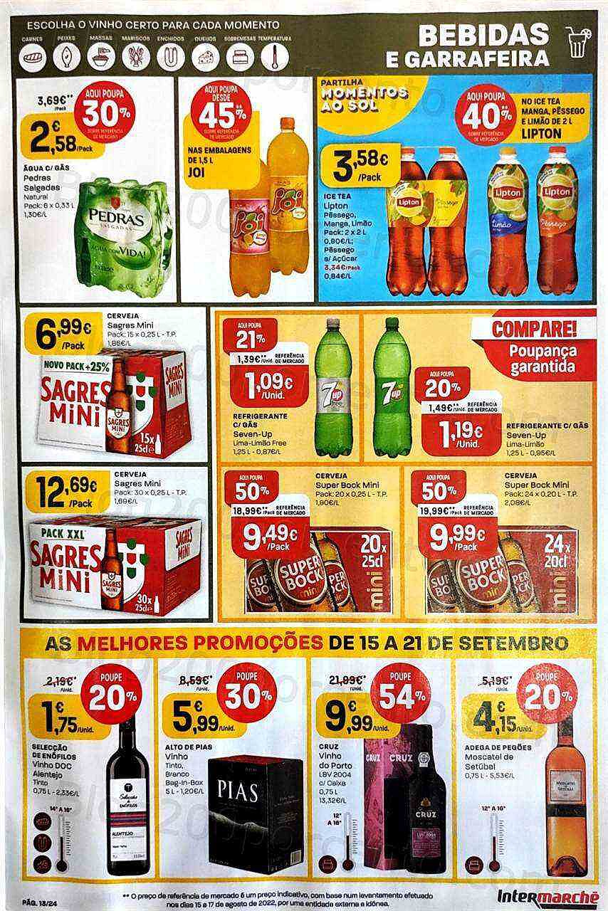 Antevisão Folheto INTERMARCHÉ Contact Promoções de 15 a 21 setembro