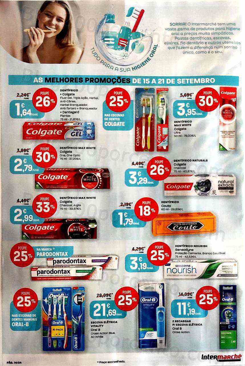 Antevisão Folheto INTERMARCHÉ Contact Promoções de 15 a 21 setembro