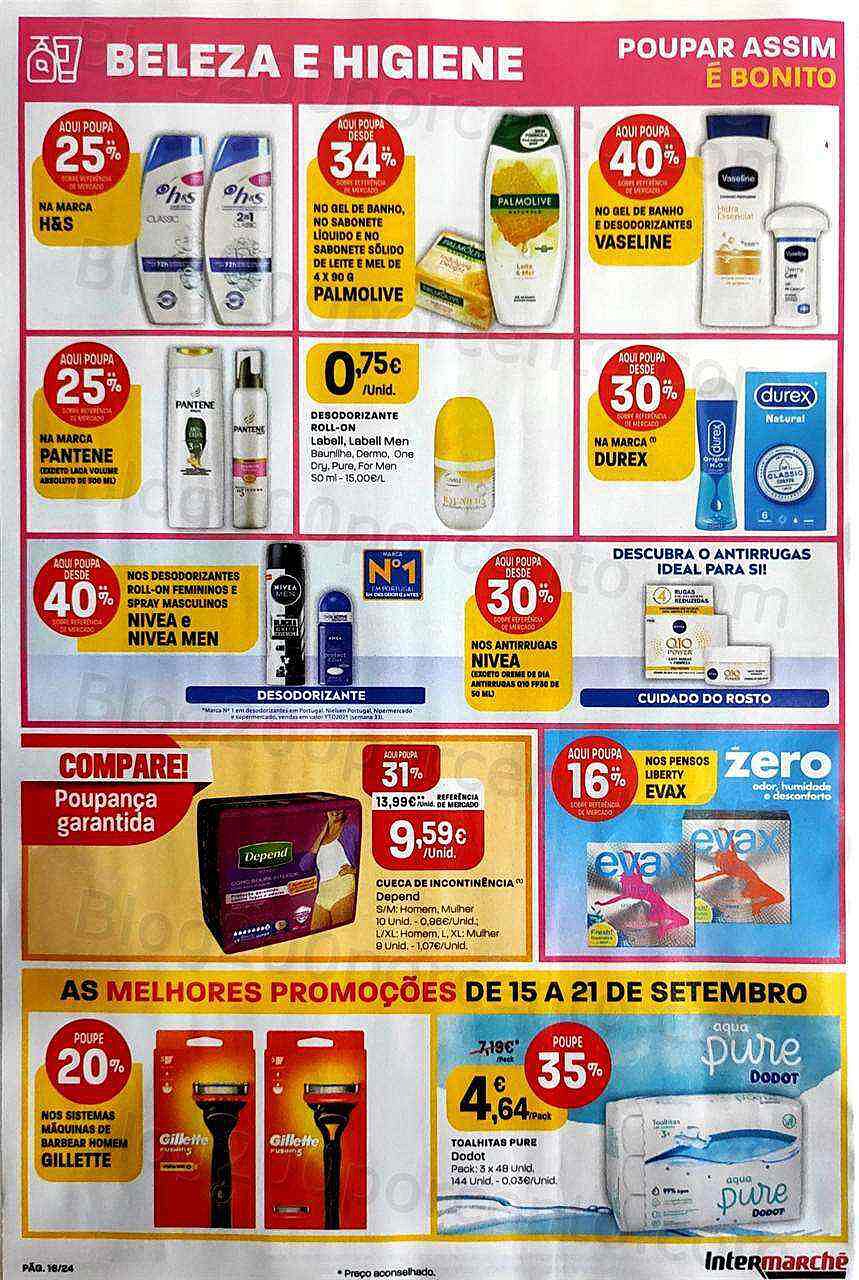 Antevisão Folheto INTERMARCHÉ Contact Promoções de 15 a 21 setembro