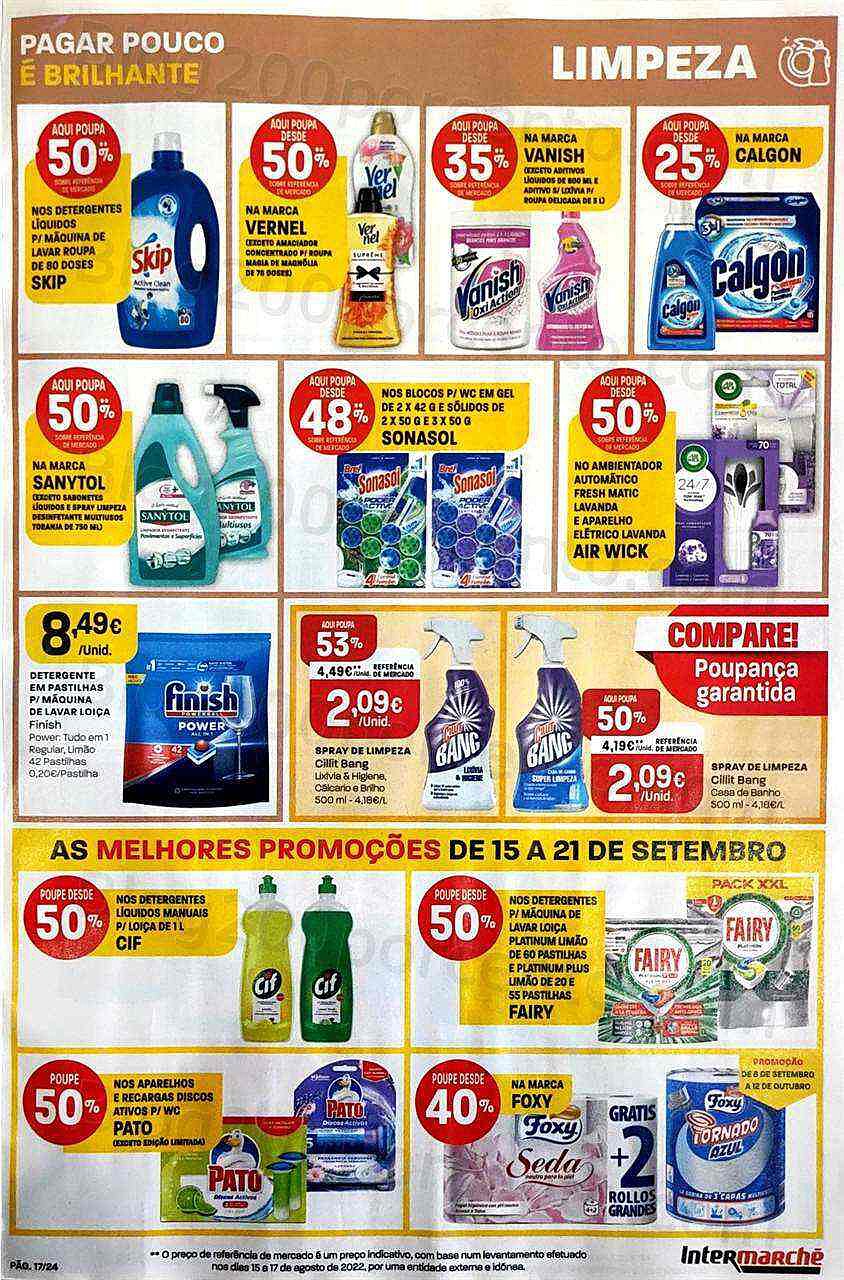 Antevisão Folheto INTERMARCHÉ Contact Promoções de 15 a 21 setembro