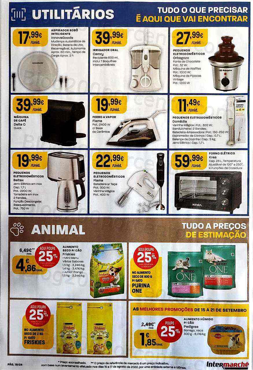 Antevisão Folheto INTERMARCHÉ Contact Promoções de 15 a 21 setembro
