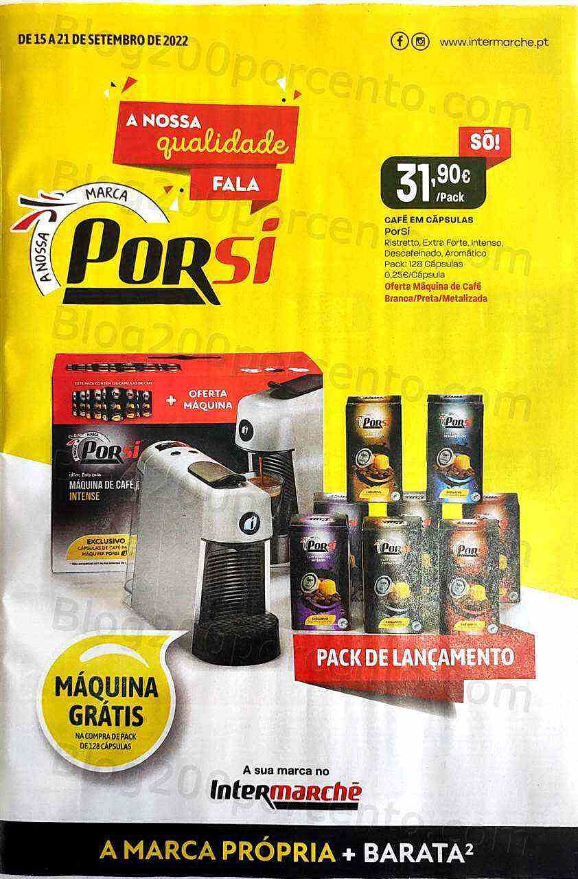 Antevisão Folheto INTERMARCHÉ Contact Promoções de 15 a 21 setembro