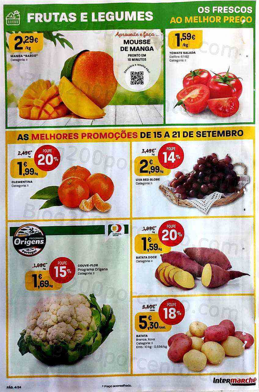 Antevisão Folheto INTERMARCHÉ Contact Promoções de 15 a 21 setembro