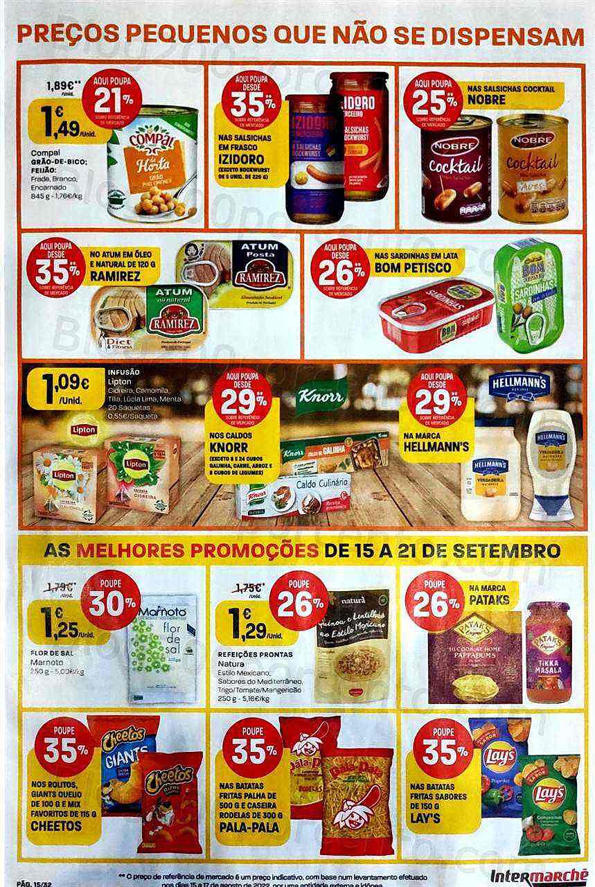 Antevisão Folheto INTERMARCHÉ Super Promoções de 15 a 21 setembro