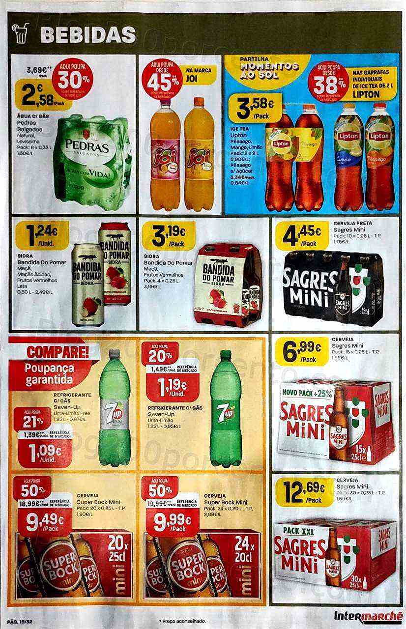 Antevisão Folheto INTERMARCHÉ Super Promoções de 15 a 21 setembro