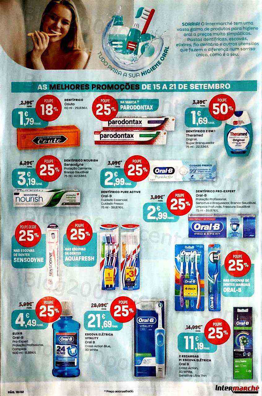 Antevisão Folheto INTERMARCHÉ Super Promoções de 15 a 21 setembro