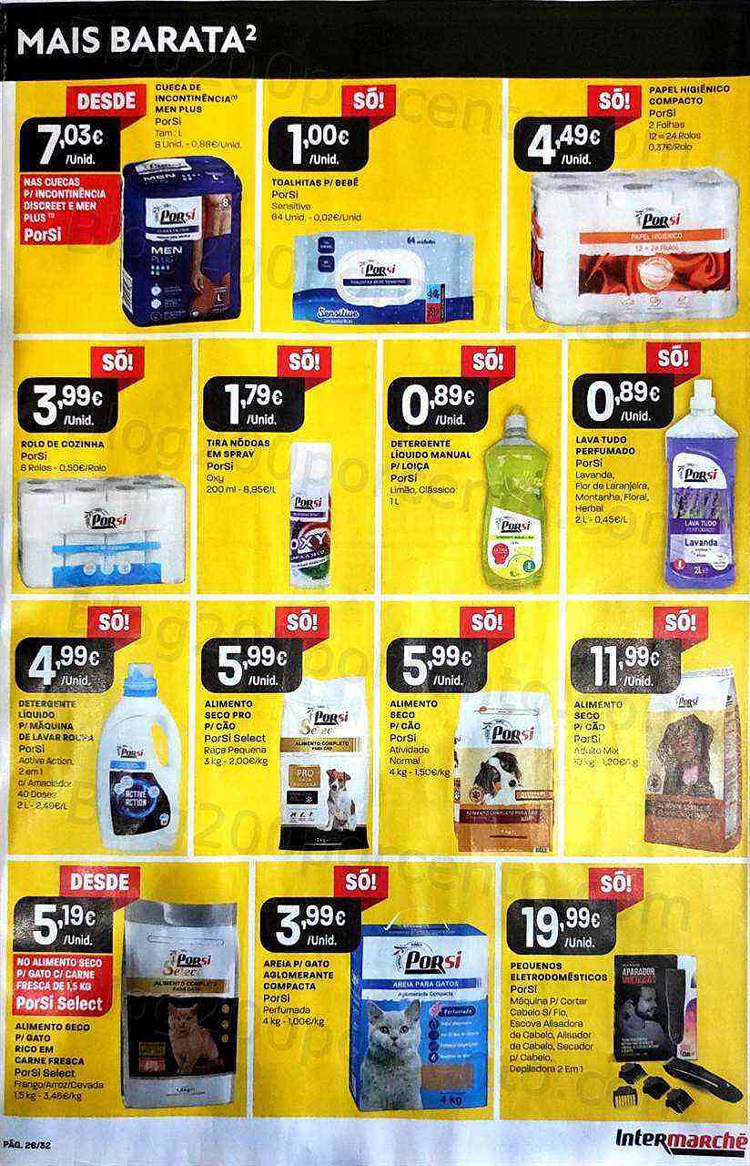 Antevisão Folheto INTERMARCHÉ Porsi Promoções de 15 a 21 setembro