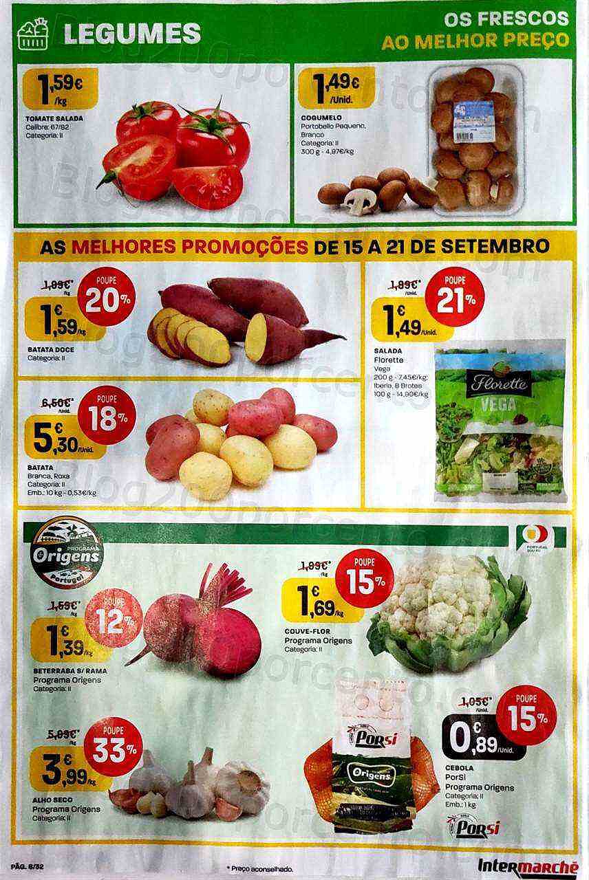 Antevisão Folheto INTERMARCHÉ Super Promoções de 15 a 21 setembro