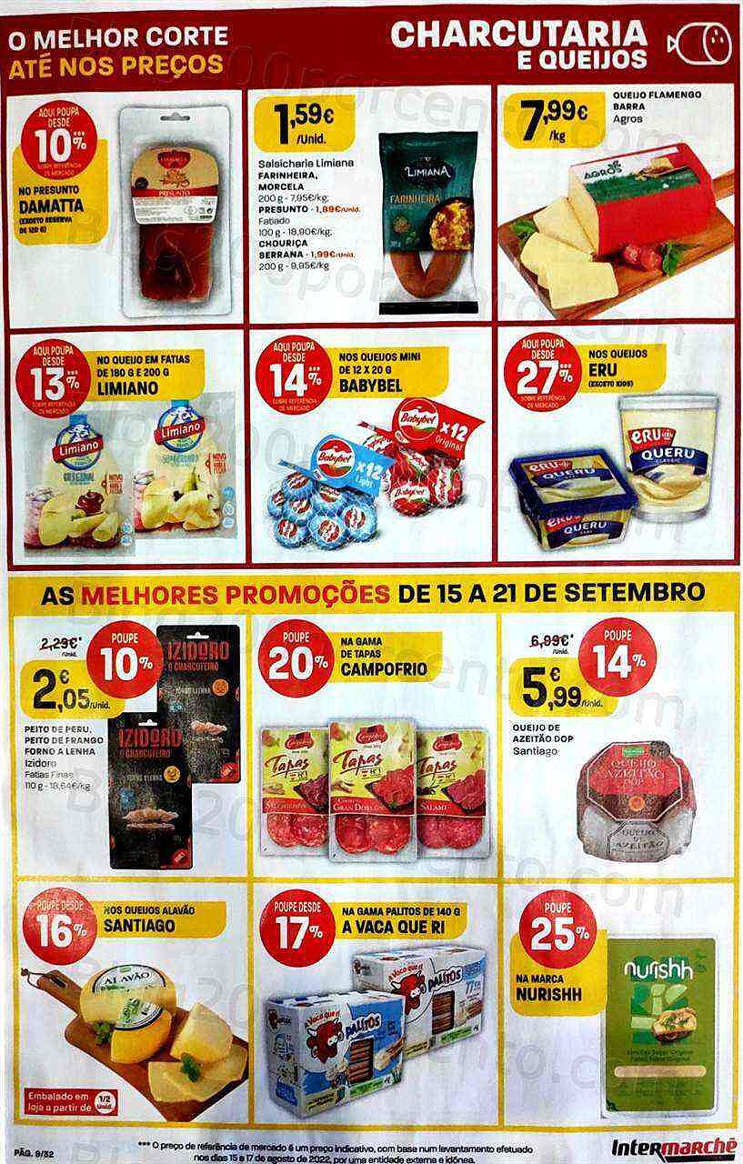 Antevisão Folheto INTERMARCHÉ Super Promoções de 15 a 21 setembro