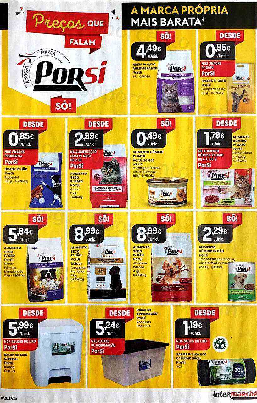 Antevisão Folheto INTERMARCHÉ Porsi Promoções de 20 a 26 setembro
