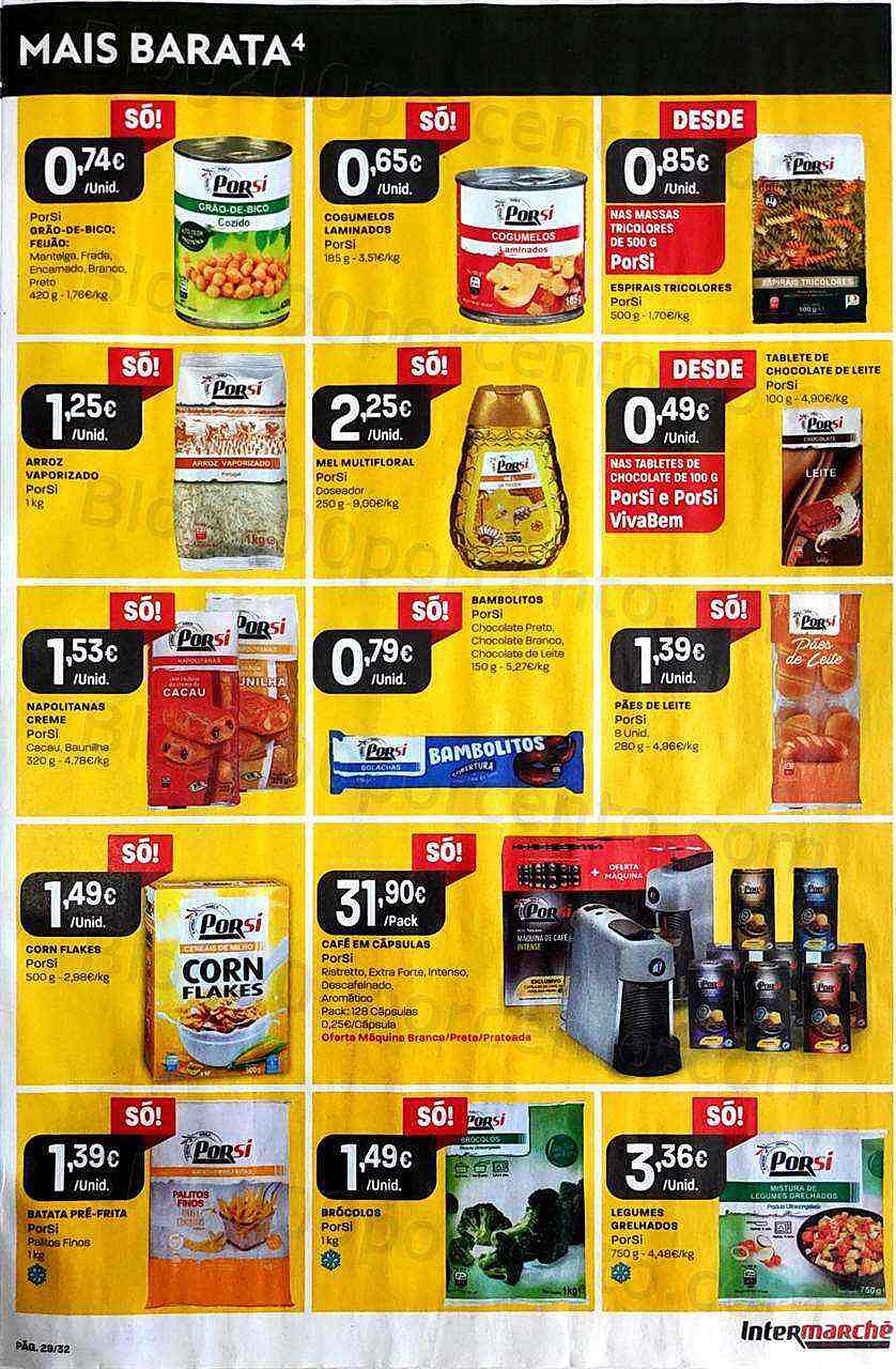 Antevisão Folheto INTERMARCHÉ Porsi Promoções de 20 a 26 setembro