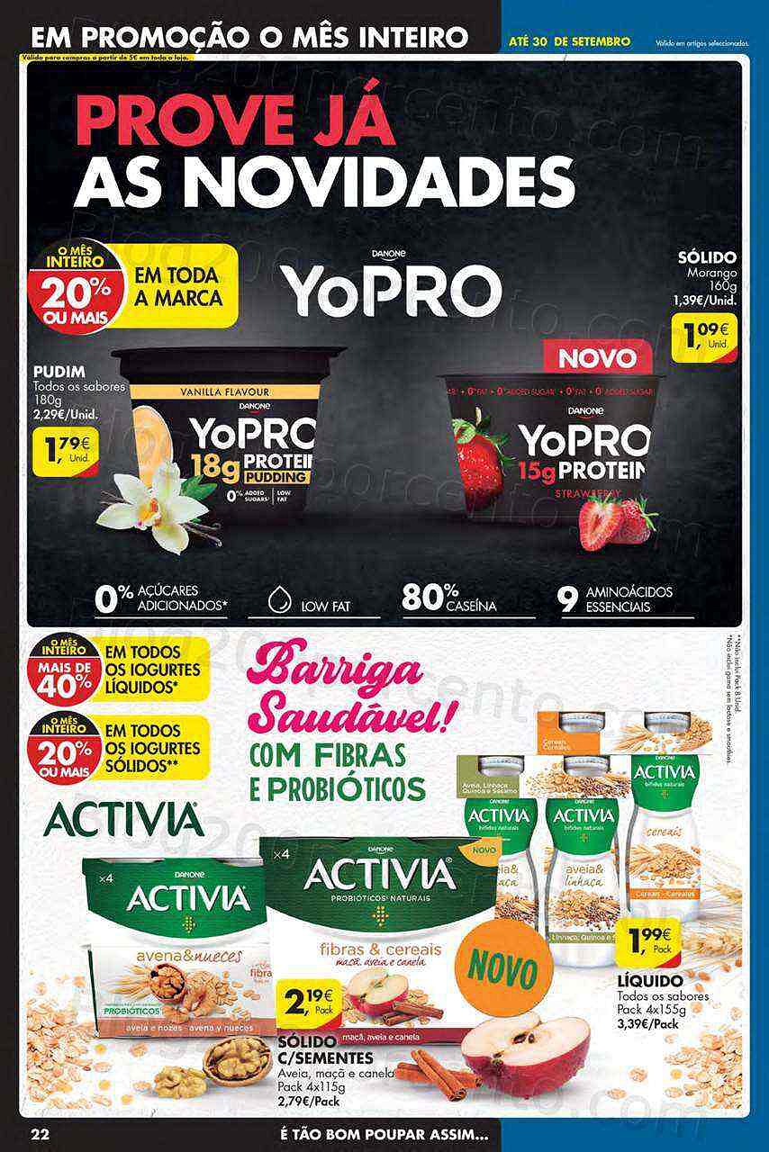 Antevisão Folheto PINGO DOCE Lojas Norte Promoções de 20 a 26 setembro