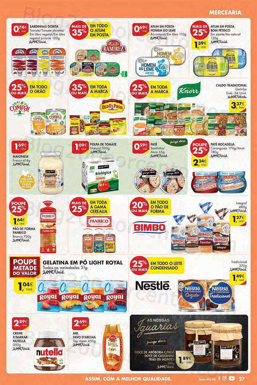 Antevisão Folheto PINGO DOCE Lojas Norte Promoções de 20 a 26 setembro