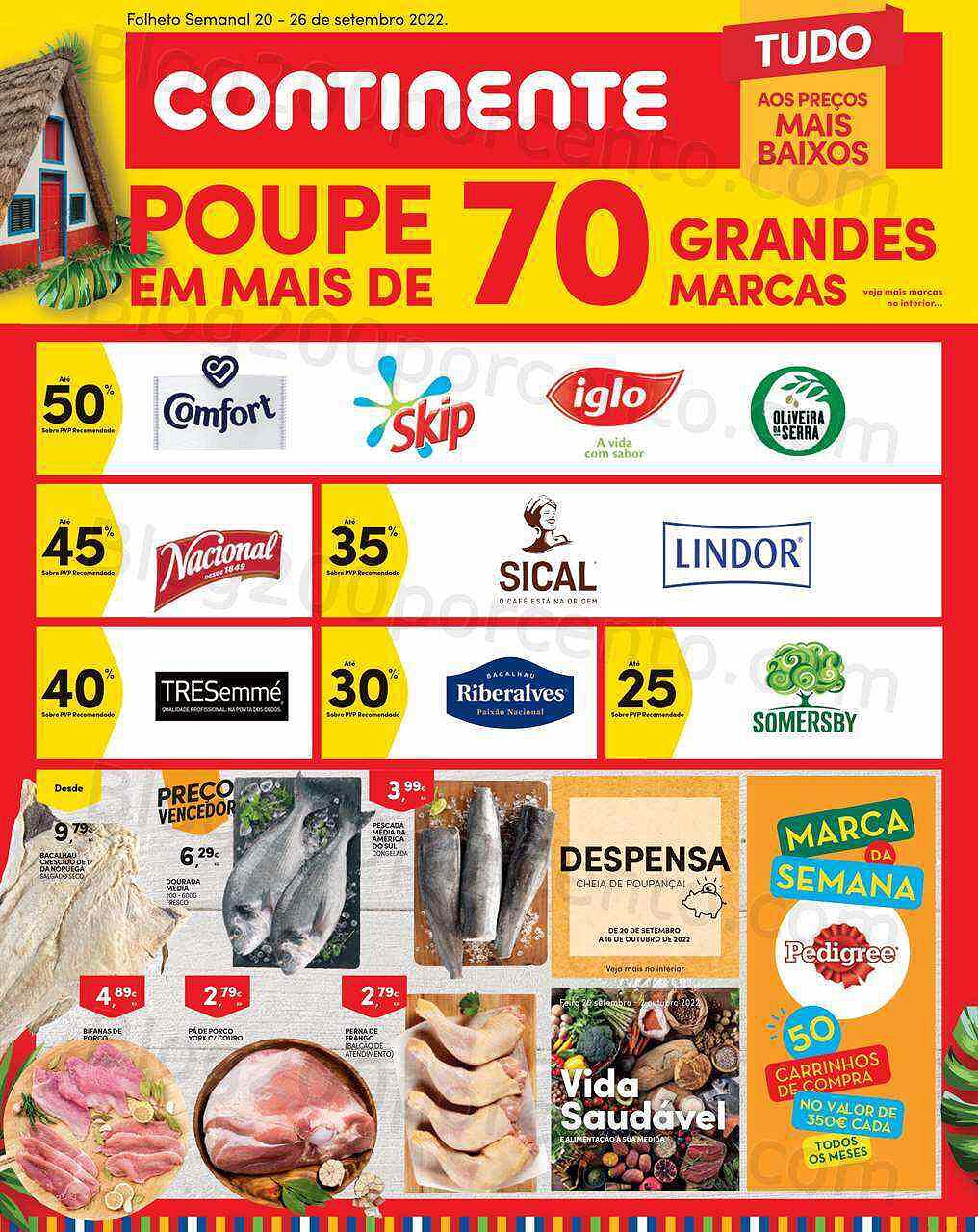 Antevisão Folheto CONTINENTE Madeira Promoções de 20 a 26 setembro