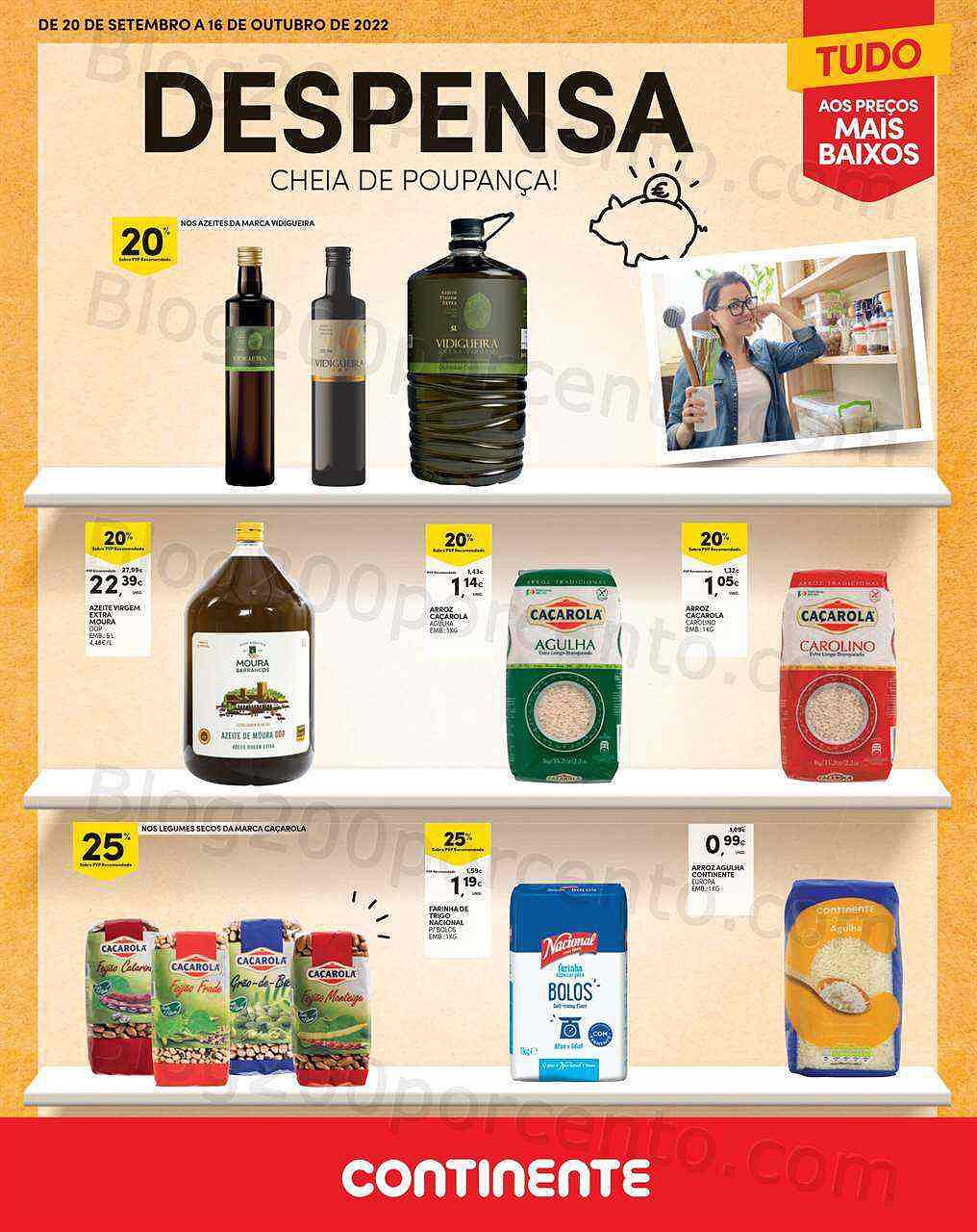 Antevisão Folheto CONTINENTE Madeira Promoções de 20 a 26 setembro