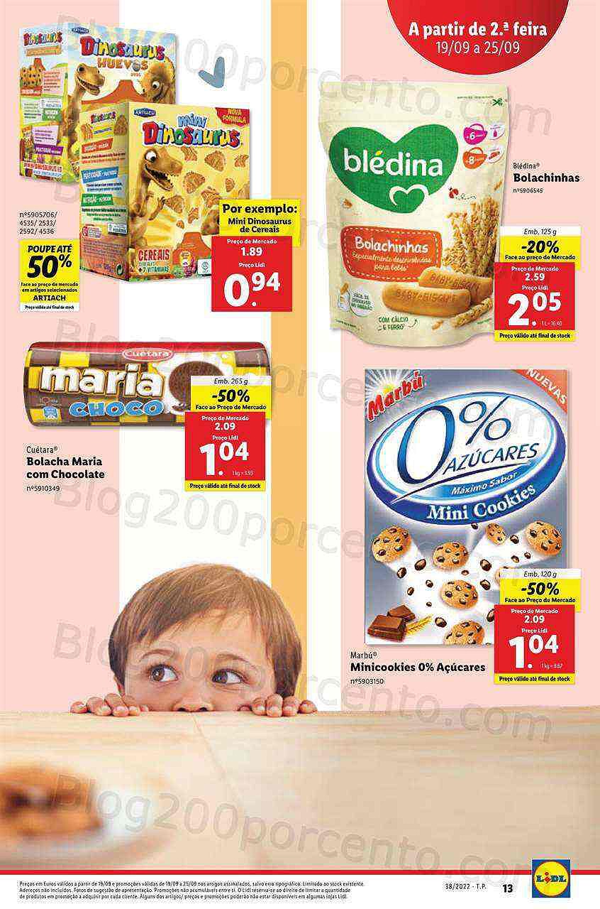 Antevisão Folheto LIDL Especial Bebé e Criança Promoções de 19 a 25 setembro