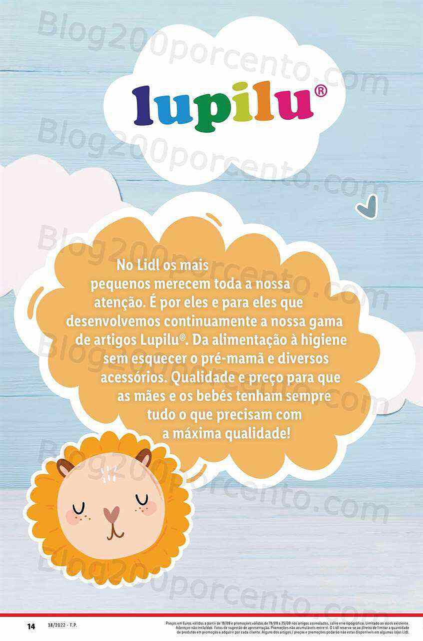 Antevisão Folheto LIDL Especial Bebé e Criança Promoções de 19 a 25 setembro