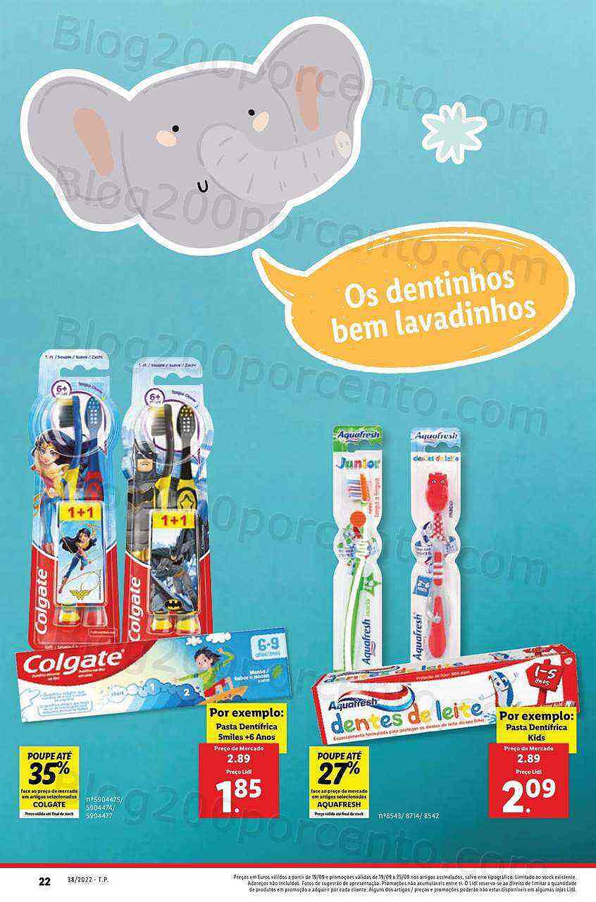 Antevisão Folheto LIDL Especial Bebé e Criança Promoções de 19 a 25 setembro