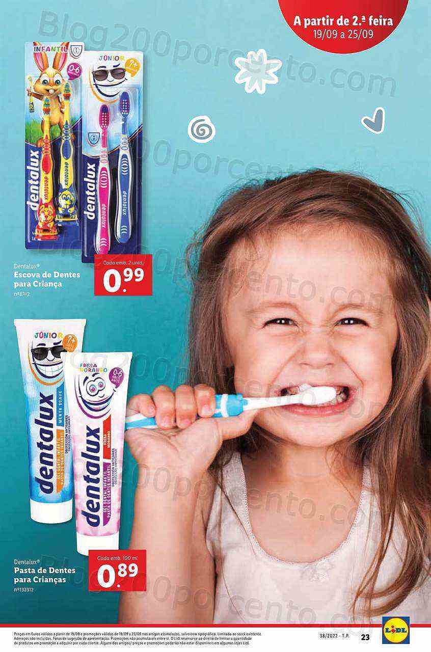 Antevisão Folheto LIDL Especial Bebé e Criança Promoções de 19 a 25 setembro