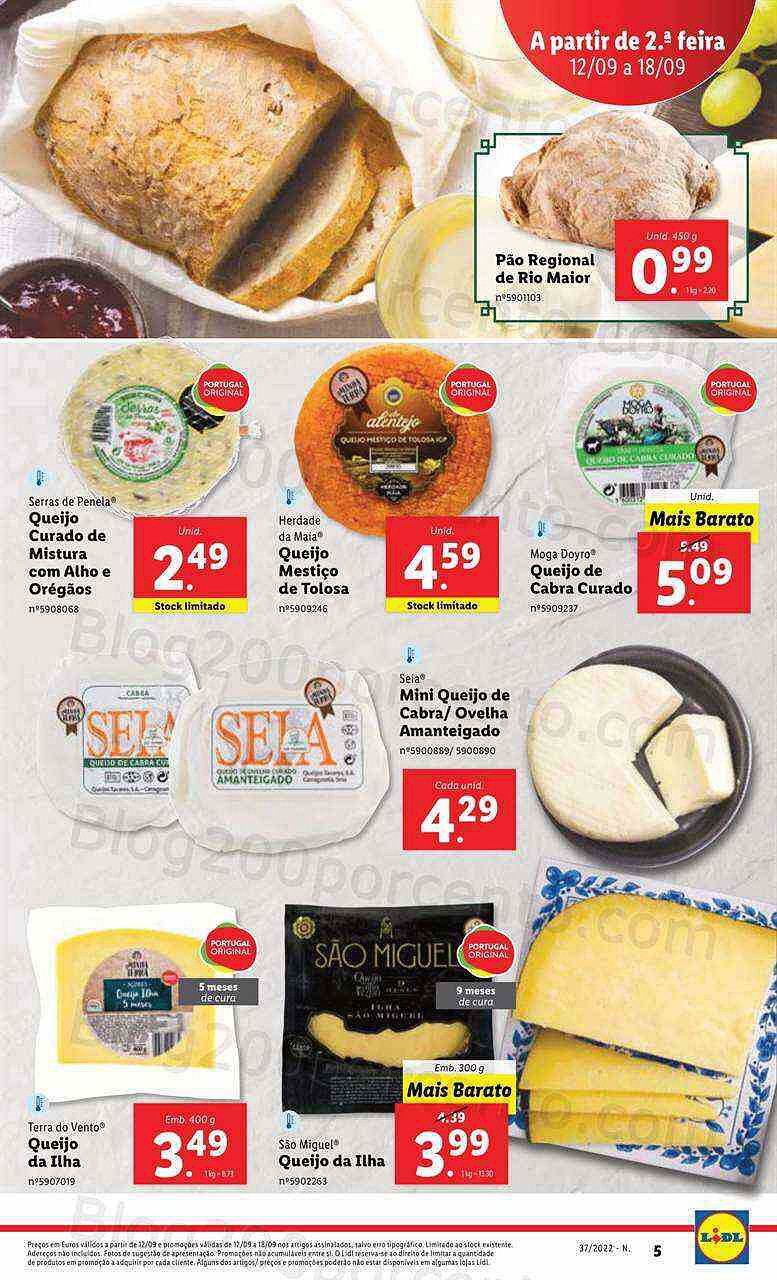 Antevisão Folheto LIDL Sabores da Minha Terra Promoções de 12 a 18 setembro