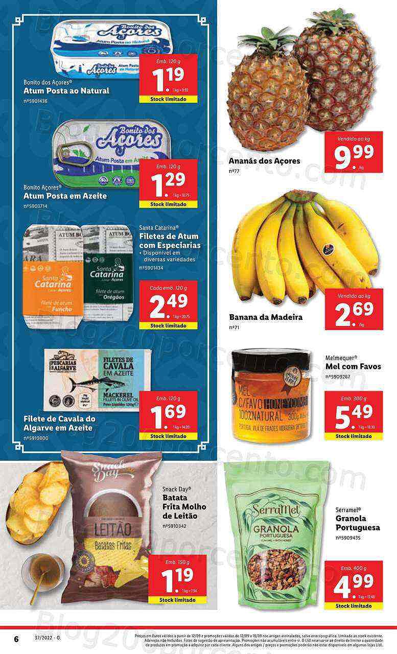 Antevisão Folheto LIDL Sabores da Minha Terra Promoções de 12 a 18 setembro