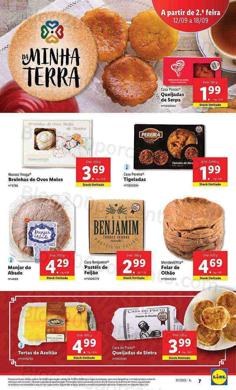 Antevisão Folheto LIDL Sabores da Minha Terra Promoções de 12 a 18 setembro