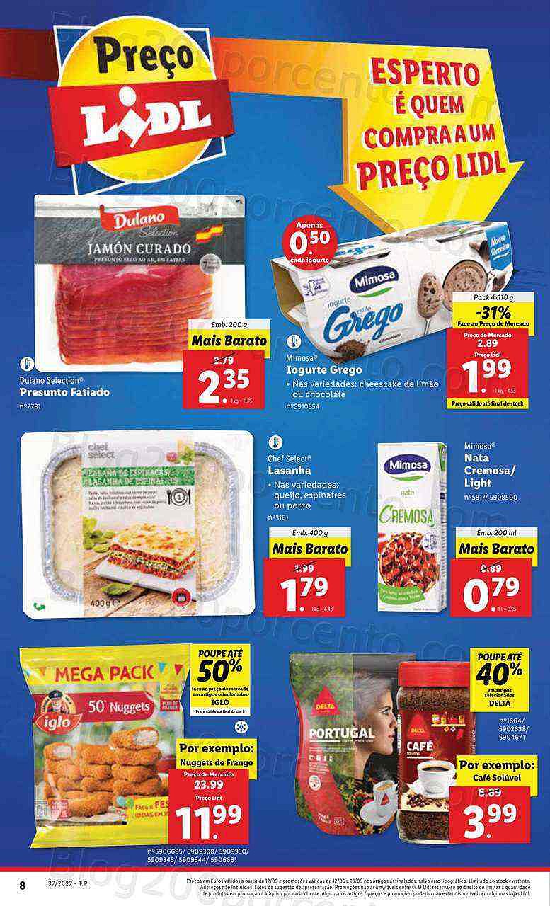Antevisão Folheto LIDL Promoções de 12 a 18 setembro - Edição Digital