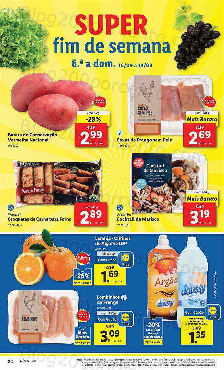 Antevisão Folheto LIDL Promoções de 12 a 18 setembro - Edição Digital