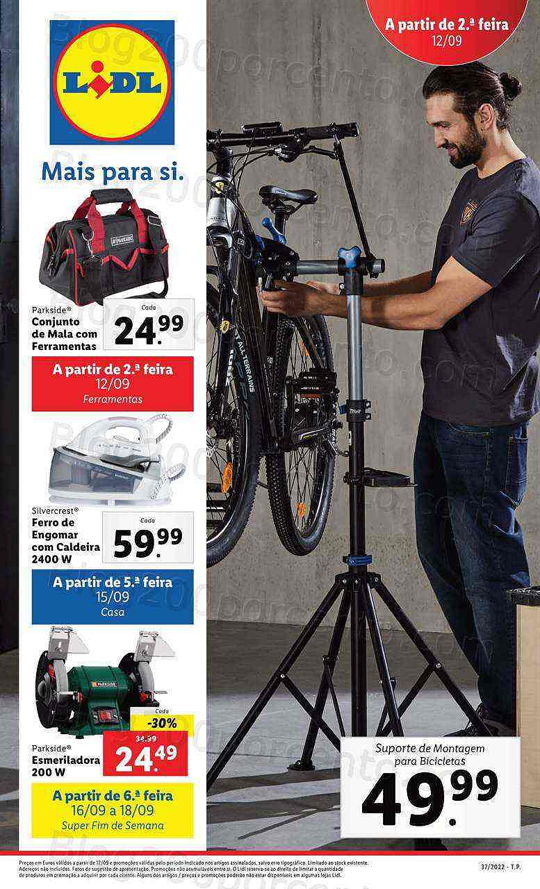 Antevisão Folheto LIDL Fim de Semana Promoções de 16 a 18 setembro