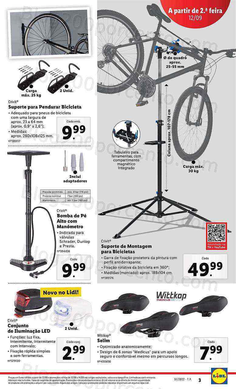 Antevisão Folheto LIDL Fim de Semana Promoções de 16 a 18 setembro