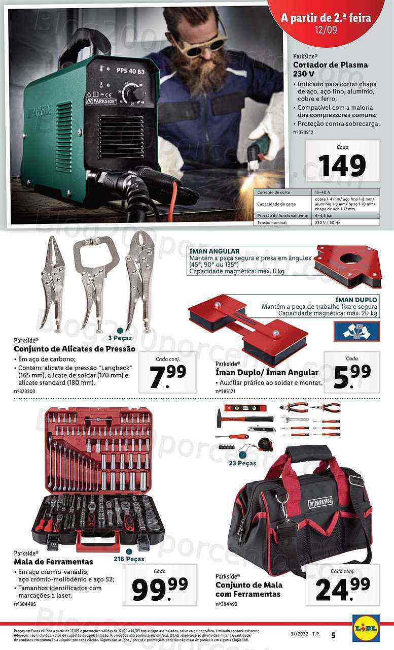 Antevisão Folheto LIDL Fim de Semana Promoções de 16 a 18 setembro