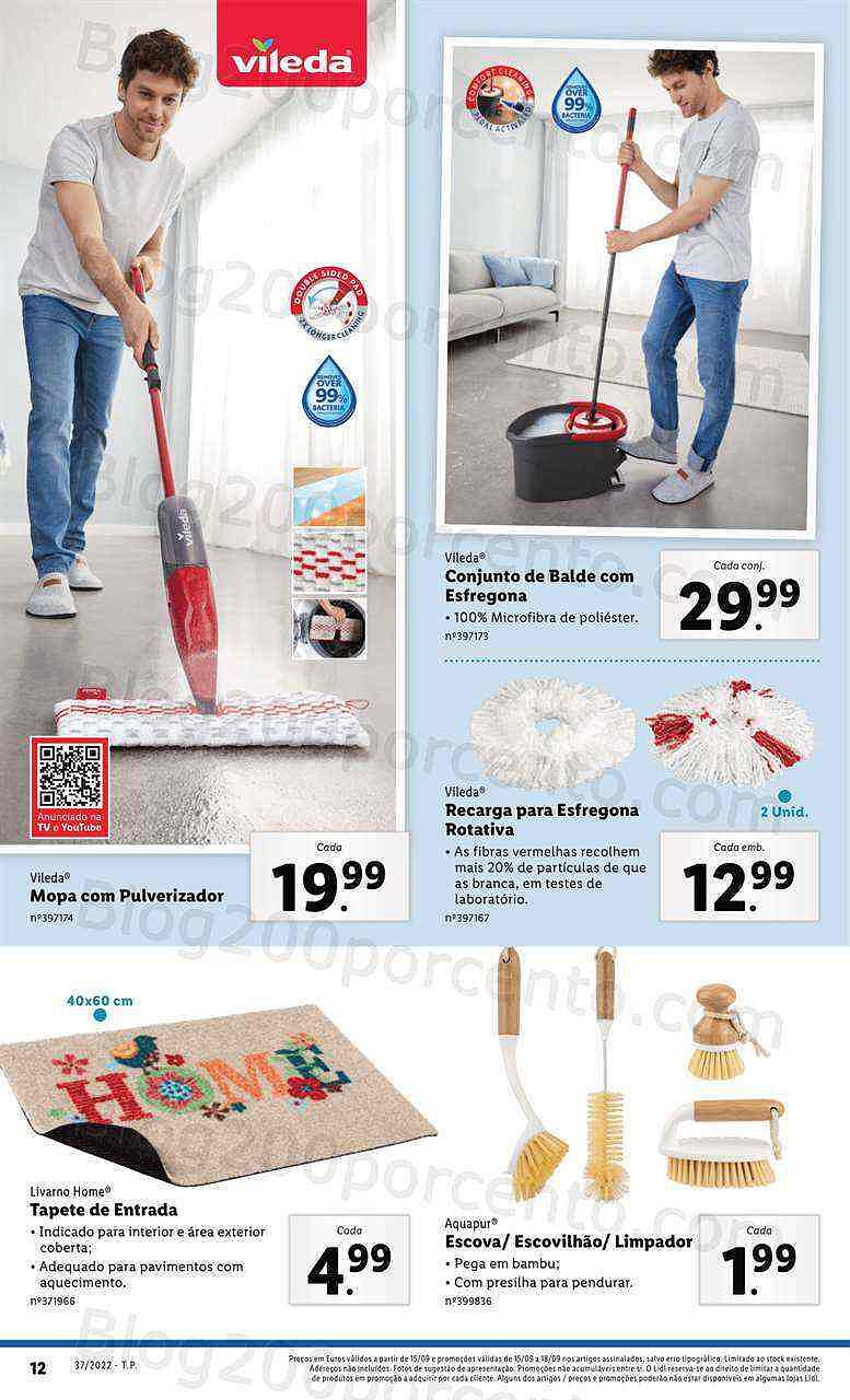 Antevisão Folheto LIDL Bazar Promoções a partir de 15 setembro