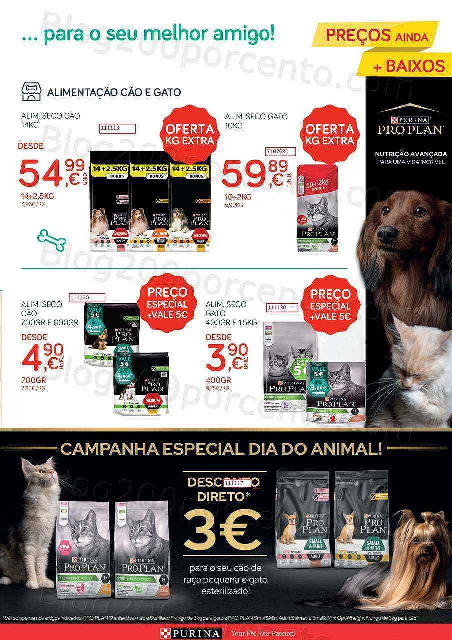 Antevisão Folheto ZU - CONTINENTE Pets Promoções de 8 setembro a 2 novembro