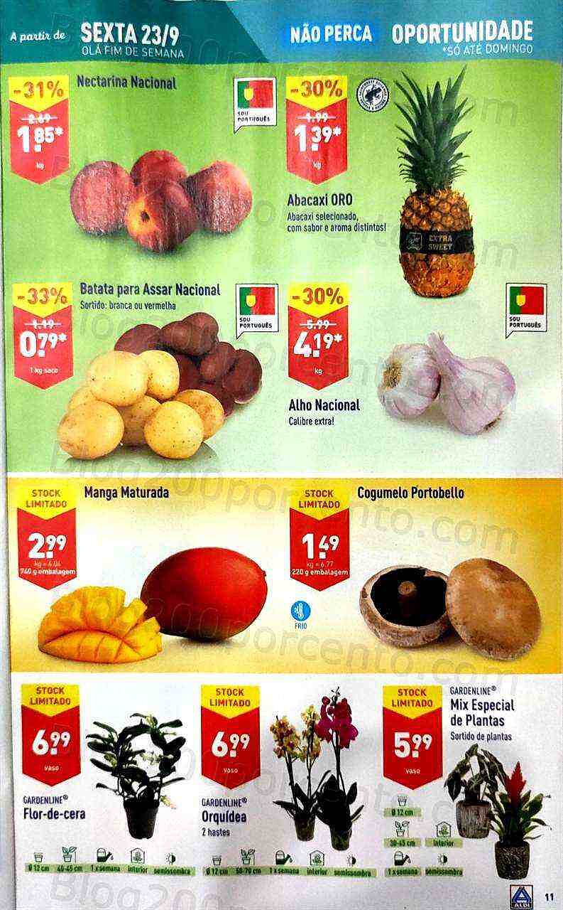 Antevisão Folheto ALDI Promoções de 21 a 27 setembro
