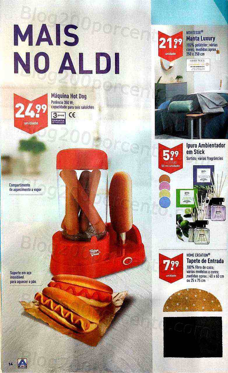 Antevisão Folheto ALDI Bazar Promoções a Partir de 21 setembro
