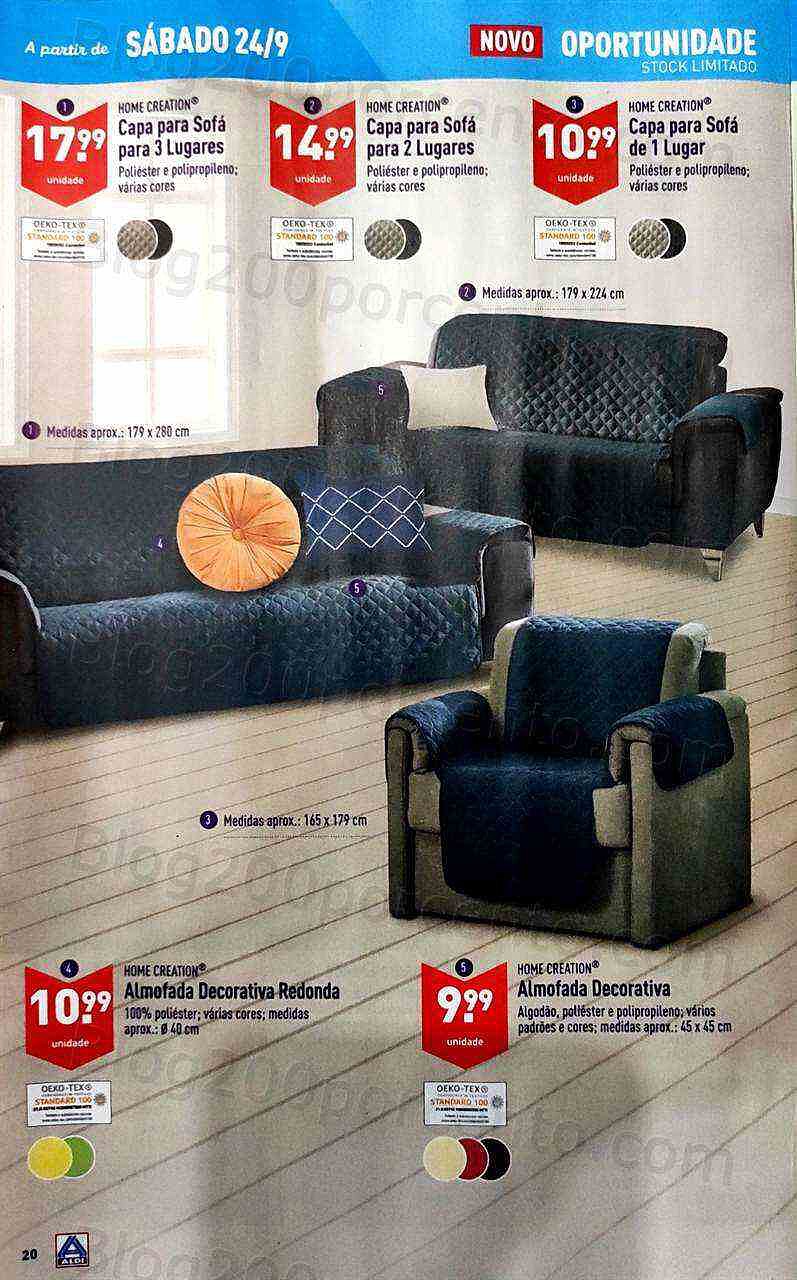 Antevisão Folheto ALDI Bazar Promoções a Partir de 24 setembro