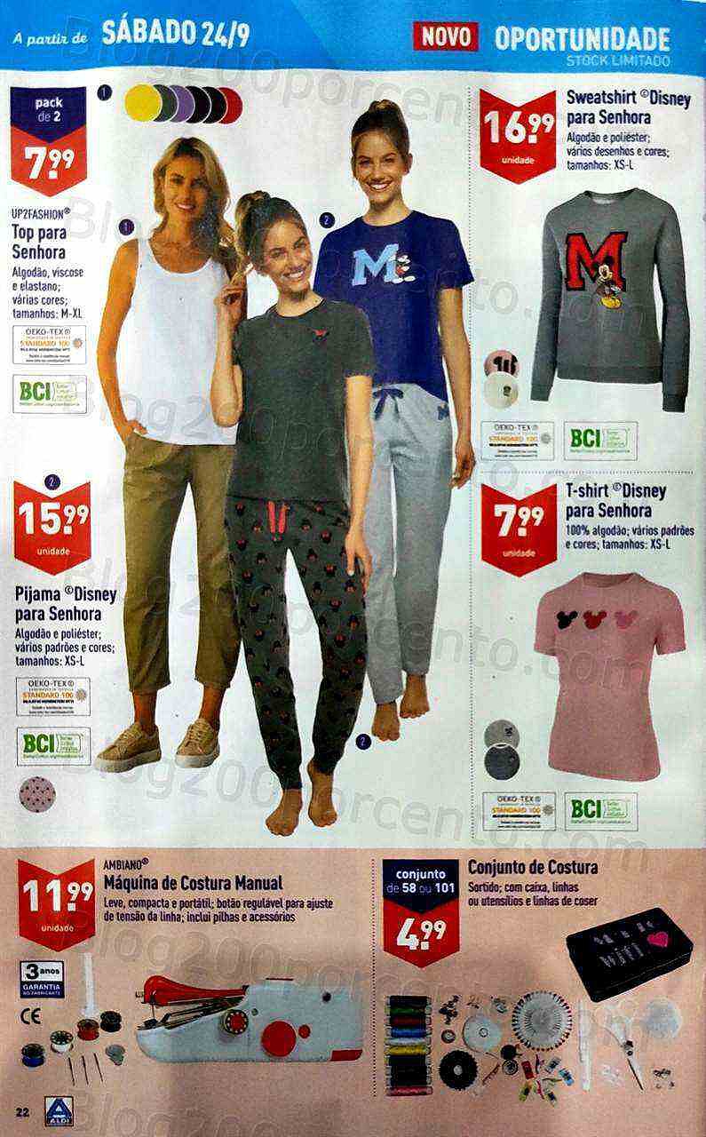 Antevisão Folheto ALDI Bazar Promoções a Partir de 24 setembro