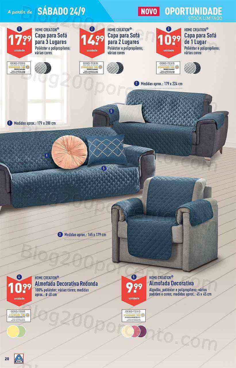 Antevisão Folheto ALDI Bazar Promoções de 21 a 27 setembro