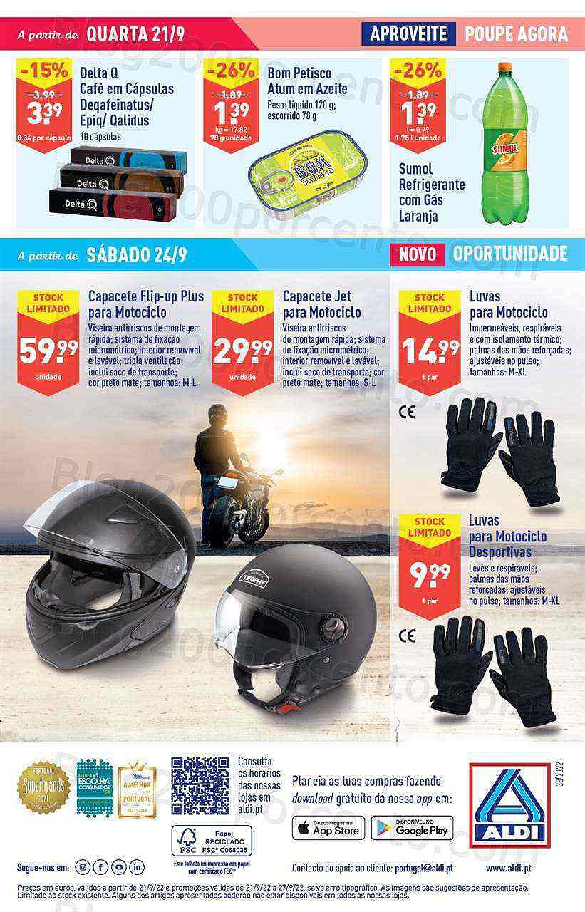 Antevisão Folheto ALDI Bazar Promoções de 21 a 27 setembro