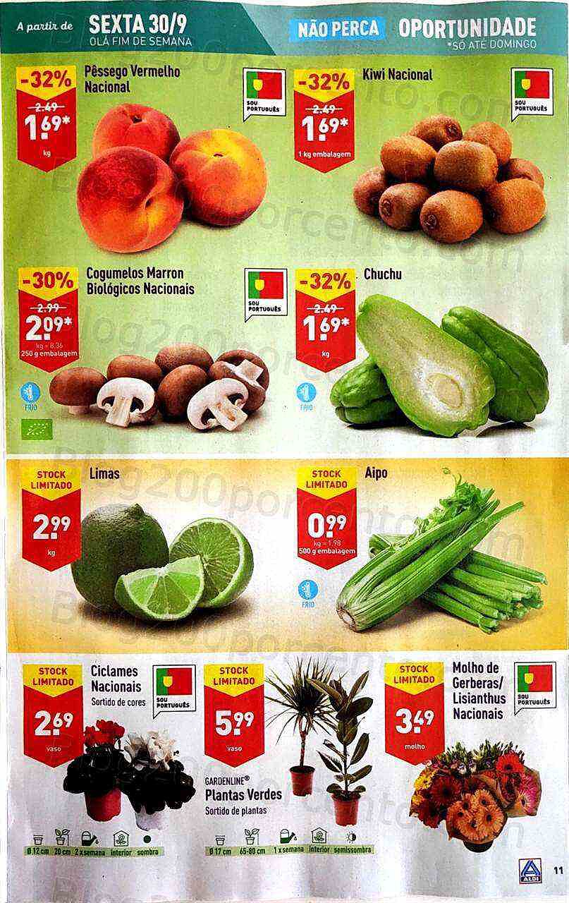Antevisão Folheto ALDI Promoções de 28 setembro a 4 outubro