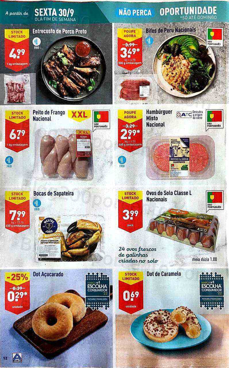 Antevisão Folheto ALDI Promoções de 28 setembro a 4 outubro