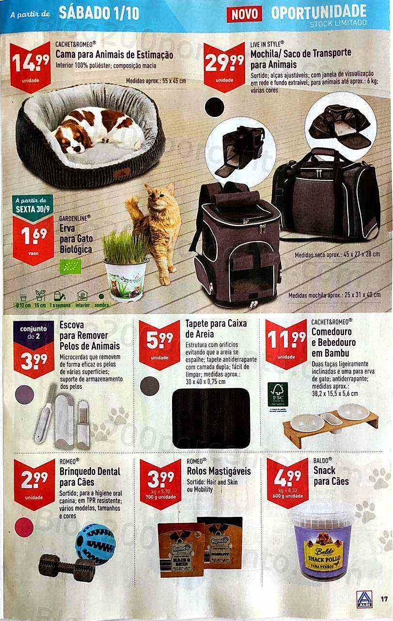 Antevisão Folheto ALDI Promoções de 28 setembro a 4 outubro
