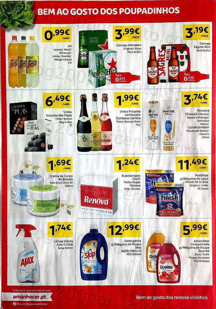 Antevisão Folheto AMANHECER Promoções de 15 a 21 setembro