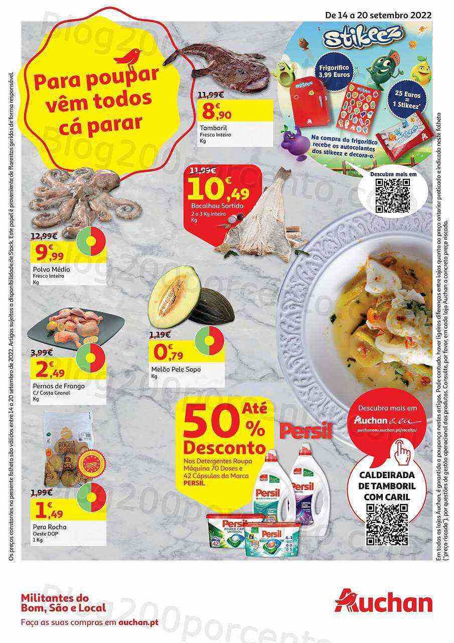 Antevisão Folheto AUCHAN Promoções de 14 a 20 setembro